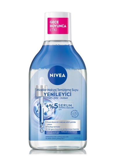 Nıvea Yenileyici Micellar Makyaj Temizleme Suyu 400 Ml 2 Adet