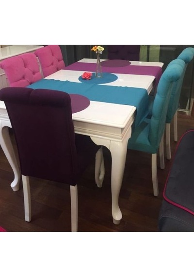 Bengimobilya Masa-Sandalye Takımı Model Kayın Lükens Kapitone Avangart Parlak Bengimobilya Masa-Sandalye Takımı Model Kayın Lükens Kapitone Avangart Parlak