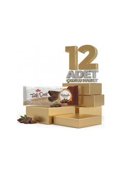 Afia Tatlı Dost Kakao Kremalı Gofret 12x140 Gr