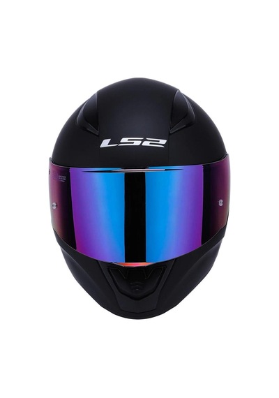 Ls2 Rapid 2 Mat Siyah Gökkuşağı Vizörlü Kask Mat Siyah