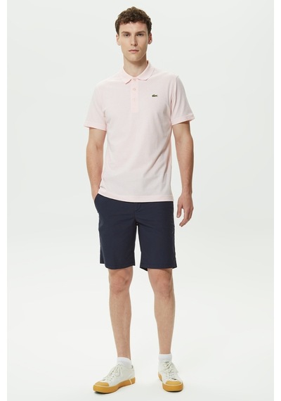 Lacoste Men's Slim Fit Cotton Bermuda Shorts Erkek Pamuklu Bermuda Şort Lacivert