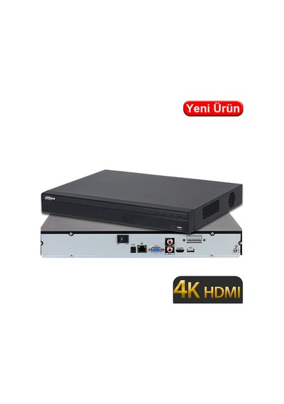 Dahua Nvr4232-4ks3 32 Kanal 4k 2x20tb 1xhdmı 1xvga 2xusb 1xrj45 Nvr Kayıt