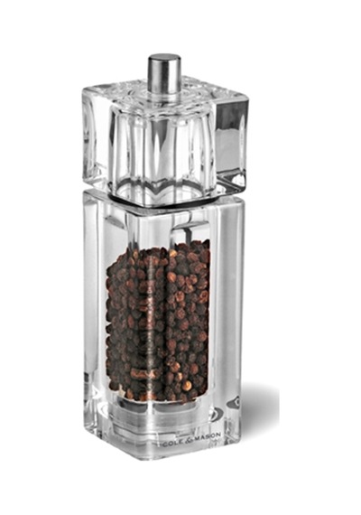 Cole - Mason H33501P Cube 145Mm Biber Değirmeni Şeffaf