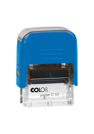 Colop Prınter C10 Mavi Kasa Siyah Keçe - 10 x 27 MM