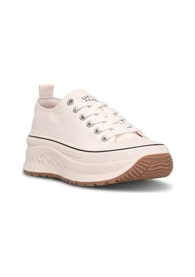 Lufian 121230092 Shay Kadın Hakiki Deri Klasik Sneaker Beyaz Beyaz