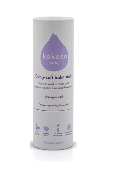 Kokoso Baby Organik Bebek Balmı Kokusuz 13 Ml