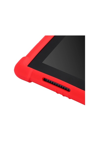 Lenovo Tab 4 10 Tb-x304x704 Standlı Silikon Kılıf- 5775 Mavi