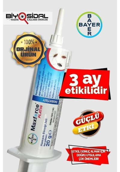 Maxforce Platin Hamamböceği Jeli 20gr 2027