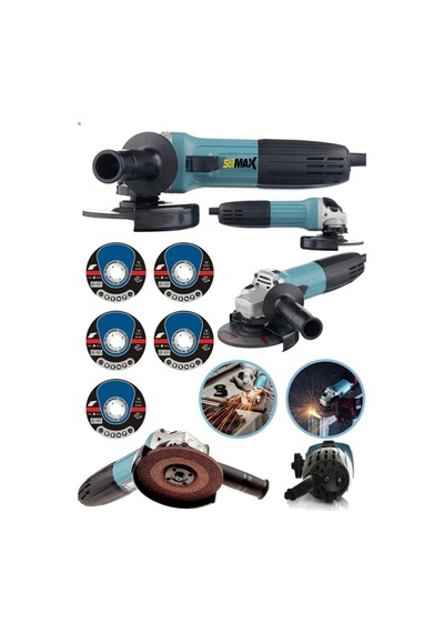 Stilmax STM1330 3000 W Hybrid Motor Devir Ayarlı Taşlama Makinesi + Taşlama 5 Adet