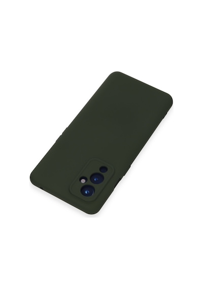 One Plus 9 Kılıf Nano İçi Kadife Silikon - Koyu Yeşil Bzsxx00 1