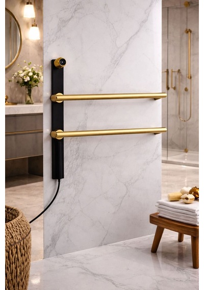 Elektrikli Havlupan 50x90xh100 Cm 60 Watt 65 C Gold