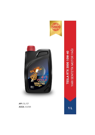 Doill Tesla 10W-40 Apı Sl/Cf Acea A3/B4 Motor Yağı 1 L