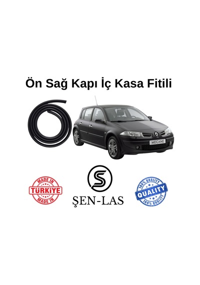 Renault Megane 2 Hatchback Şen-las Sağ Ön Kapı Fitili Şl2501