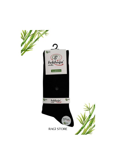 4'lü Siyah Bambu Erkek Soket Siyah