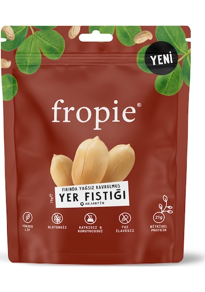 Fropie Yer Fıstığı - Fırında Yağsız Kavrulmuş 6 x 75 G