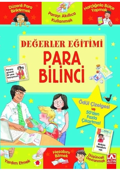 Değerler Eğitimi-Para Bilinci - Sophie Giles - Altın Kitaplar