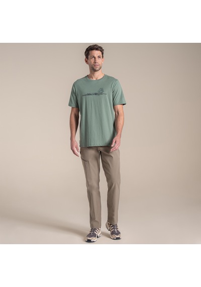 Craghoppers Sabden Ss Erkek T-shirt-yeşil