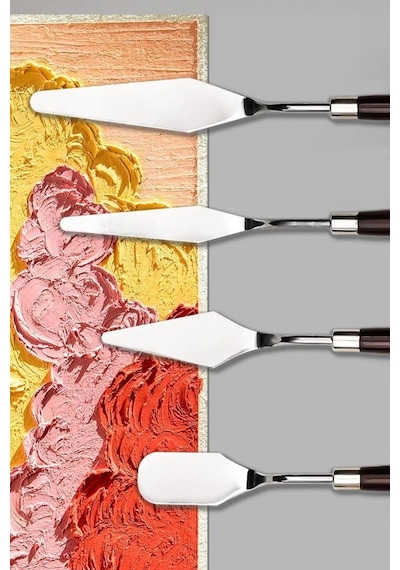 Resim Spatula Seti Boya Palet Bıçağı Painting Knife Cin549