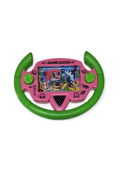 Direksiyonlu Su Oyunu - Halka Geçirmeli - Fidget Oyuncak - Yeşil 1pcs