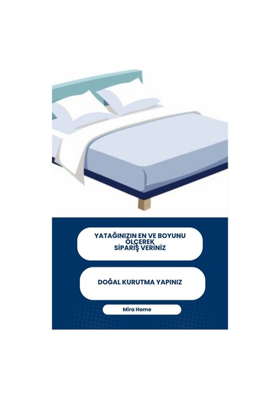 Kapitoneli Çift Kişilik Sıvı Geçirmez Alez Fitted Geçmeli Yatak Koruyucu Beyaz