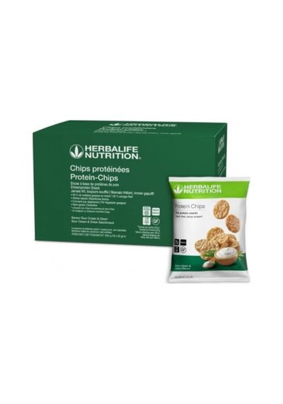 Herbalife Ekşi Kremalı & Soğanlı Protein Cips 10 Adet