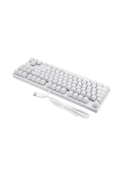 Leaven K550 Kablolu Türkçe Klavye Led Rgb 87 Tuşlu Switch Renk Seçeneği Gökkuşağı Renler Mekanik Oyuncu Işıkl Diğer