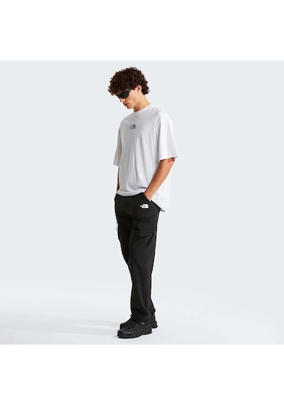 The North Face Liquid Logo Erkek Oversize T-shirt Nf0a8g9ufn41 Beyaz