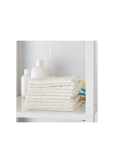 Ikea Krama Bebek El Havlusu, Beyaz, 30x30 Cm, 10 Adet