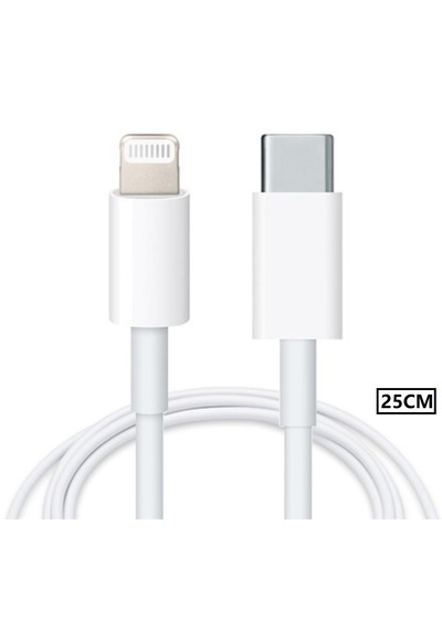 4725 Lightning To Usb Type C 20w Hızlı Şarj Apple Uyumlu iPhone Data Kablosu 0.25m