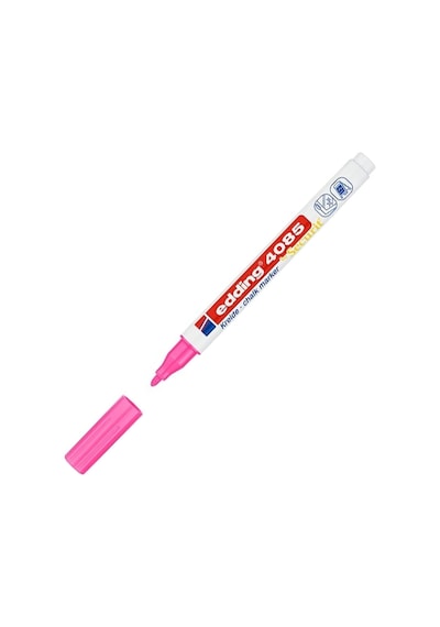 Edding 4085 Fosforlu Pembe Cam Kalemi 069 Pembe