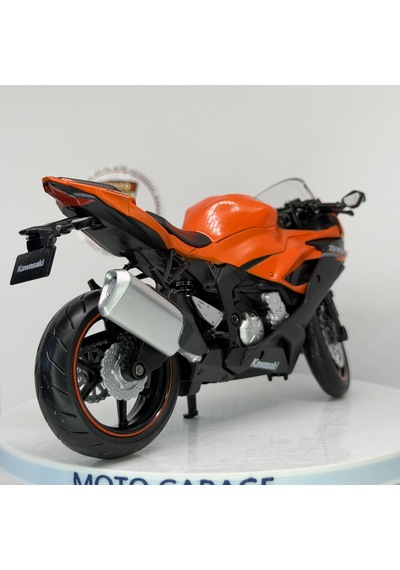 Kawasaki Ninja Zx-6r 1:12 Turuncu Diecast Motosiklet Model