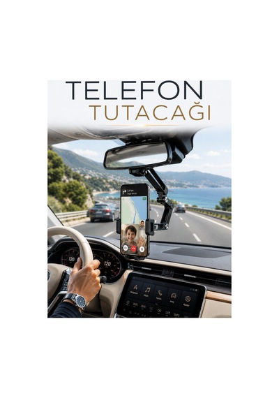 8753tknd Araç İçi Dikiz Aynası Telefon Tutucu 360 Döner Ayarlanabilir Katlanabilir 893hmng Çok Renkli Çok Renkli