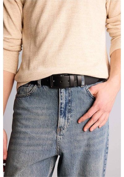 Defacto Erkek Dikdörtgen Toka Suni Deri Jean Kemeri H5098axnsbk27 Siyah-bk27 Defacto Erkek Dikdörtgen Toka Suni Deri Jean Kemeri H5098axnsbk27 Siyah-bk27