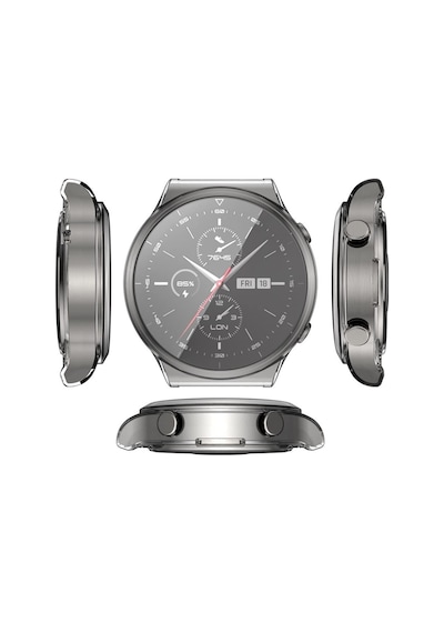 Lexroo Huawei Watch Gt 3 Pro 43mm İle Uyumlu Saat Silikon Ekran K
