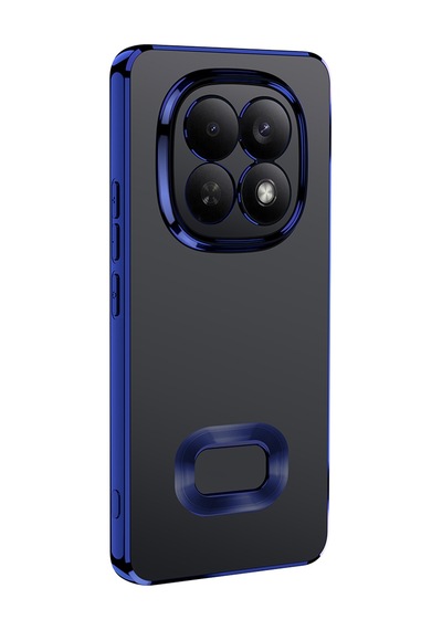 Xiaomi Redmi Note 15 5g Kılıf Kamera Lens Korumalı Logo Gösteren İnce Hafif Cherena Siyah
