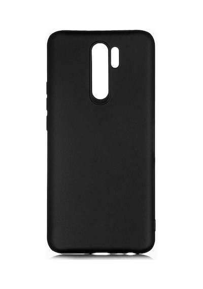 Kilifone - Xiaomi Uyumlu Redmi 9 - Kılıf Mat Renkli Esnek Premier Silikon Kapak - Siyah