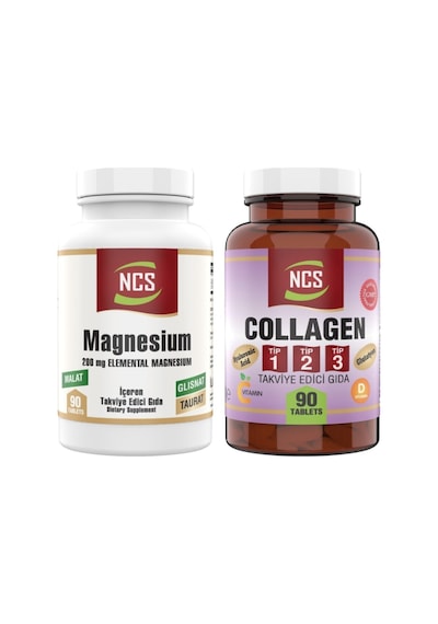 90 Tablet Collagen Tip 1-2-3 Glutatyon Magnesium 90 Tablet