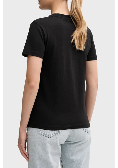 Calvin Klein Bayan T Shirt Lv047f227g Ub1 Siyah