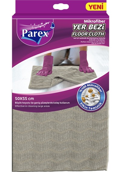 Mikrofiber Yer Bezi 50 X 55 Cm 12 Paket 1 Koli Diğer