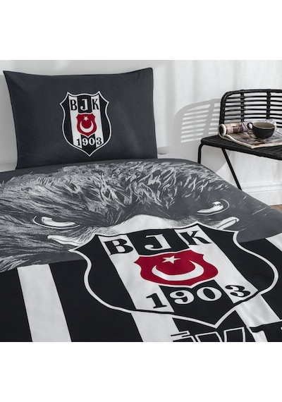 Lisanslı Bjk Şanslı Kartal Nevresim Takımı Tek Kişilik 000000001000050740 Çok Renkli