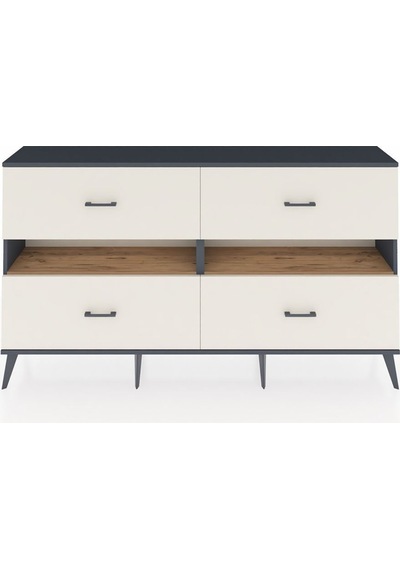 Arges Konsol 2 Raflı 4 Çekmeceli 176x30x99 Antrasit-çam/aytaşı Atlas Çam/aytası - Antrasıt Arges Konsol 2 Raflı 4 Çekmeceli 176x30x99 Antrasit-çam/aytaşı Atlas Çam/aytası - Antrasıt