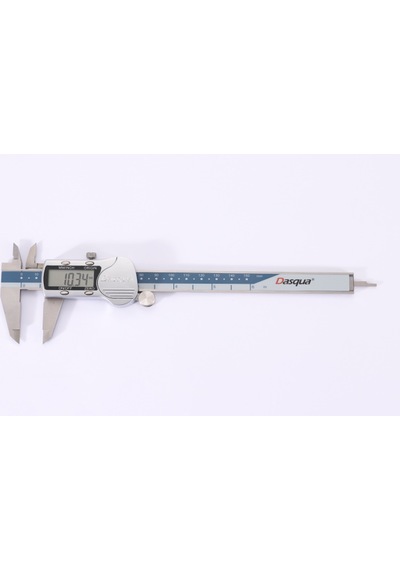 Dasqua 0-150mm Metal Kasa Dijital Kumpas Ip54 Suya, Toza Dirençli 2117-9105