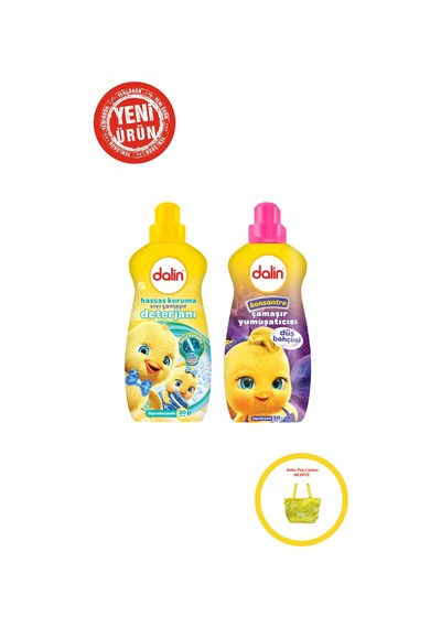 Bebek Deterjanı Ve Yumuşatıcısı Karma Seti Yeni Ürün Çanta Hediyeli 1020 1,44 L