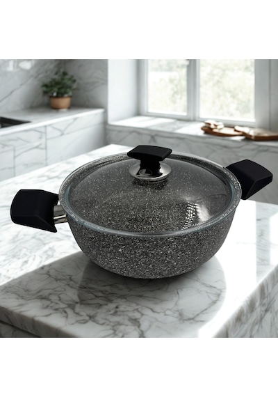 Vivaldi Granit Derin Tencere 22 Cm