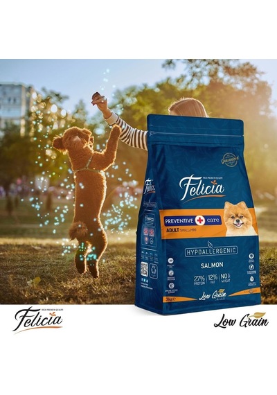 Tr Az Tahıllı 3 Kg Yetişkin Somonlu Small/mini Hypoallergenic Köpek Maması