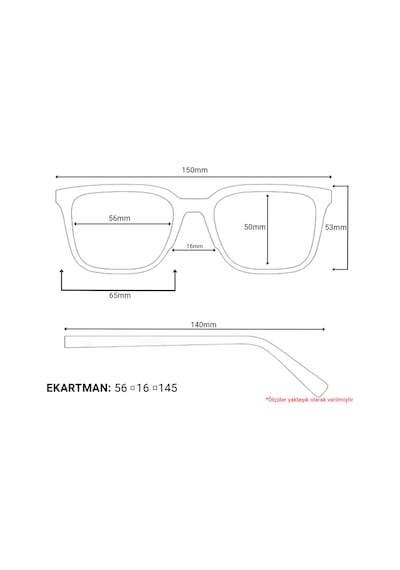 Zeroma Siyah Vintage & Retro Unisex Güneş Gözlüğü