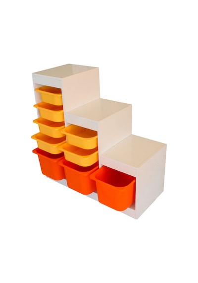 Woodnjoy Zigzag Oyuncak Dolap Mdf Lam