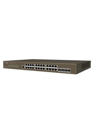 Ip-com G3328f 24 Port Gıgabıt + 4x1gb Sfp Uplınk L2 Cloud Yönetilebilir Rackmount Swıtch
