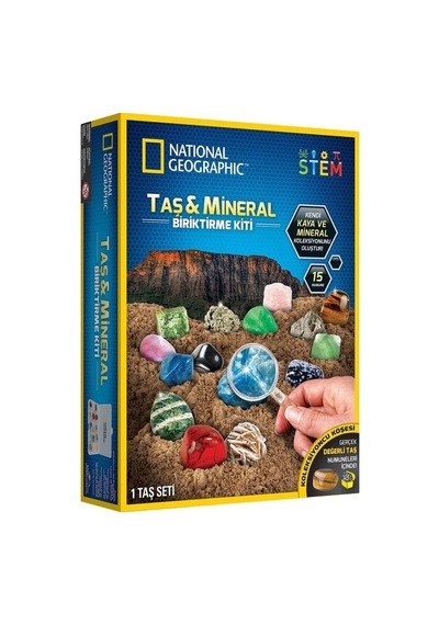 Eğlenceli Taş Ve Mineral Biriktirme Kiti - 8 Yaş Ve Üzeri