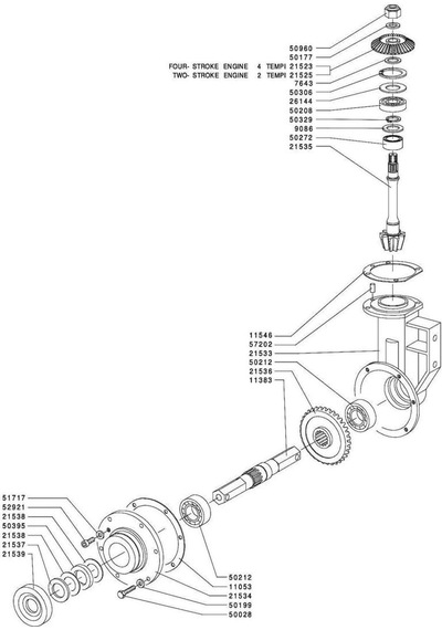 Grillo 3500-11500 Diferansiyel Gövdesi - 21533